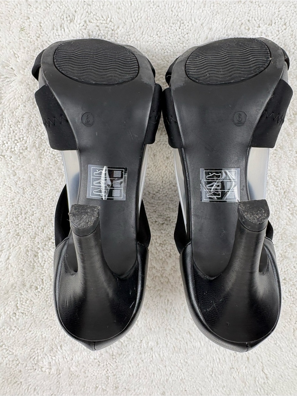 Women’s Black Coach & Four Zip-Front Strappy Sandals - Picture 7 of 12
